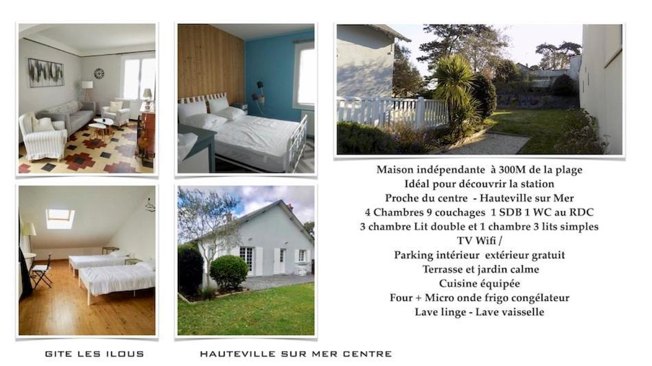 Villa Les Ilous Hauteville-sur-Mer Eksteriør billede